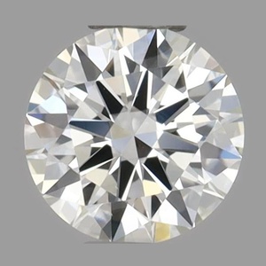 Round diamond — real photo