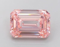 10.03 Ct. Fancy Intense Pink Emerald Lab Grown Diamond
