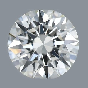 Round diamond — real photo