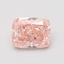 0.81 Ct. Fancy Vivid Pink Cushion Lab Grown Diamond