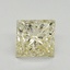 1.58 Ct. Fancy Light Yellow Princess Lab Grown Diamond