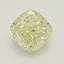 1.00 Ct. Fancy Light Yellow Cushion Diamond