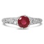 Edwardian Ruby Vintage Ring
