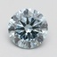 3.00 Ct. Fancy Intense Blue Round Lab Grown Diamond