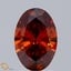 2.0 Ct. Fancy Deep Orange Oval Lab Grown Diamond