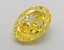 2.24 Ct. Fancy Vivid  Yellow Oval Lab Grown Diamond