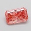1.83 Ct. Fancy Vivid  Pink Radiant Lab Grown Diamond