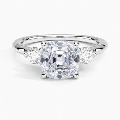 Freesia Three Stone Diamond Ring