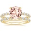 18KY Morganite Marseille Diamond Bridal Set (1/2 ct. tw.), smalltop view