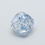 1.18 Ct. Fancy Intense  Blue Cushion Lab Grown Diamond