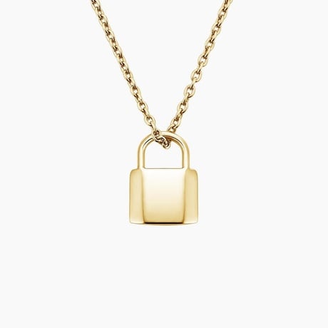 Lock Pendant Necklace