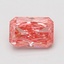 0.95 Ct. Fancy Vivid Pink Radiant Lab Grown Diamond