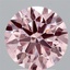 3.00 Ct. Fancy Vivid Pink Round Lab Grown Diamond