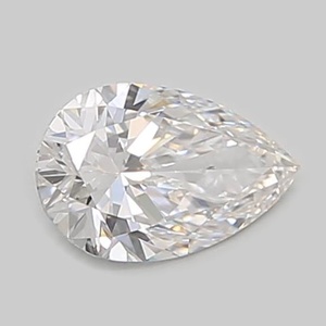 Pear diamond — real photo