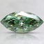 1.03 Ct. Fancy Vivid Pacific Green Marquise Lab Grown Diamond