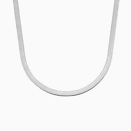 Dezi 16 Inch Gold Herringbone Necklace - Brilliant Earth