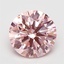4.90 Ct. Fancy Vivid  Pink Round Lab Grown Diamond