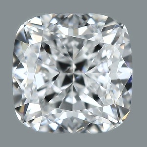 Cushion diamond — real photo