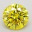 2.02 Ct. Fancy Intense  Yellow Round Lab Grown Diamond