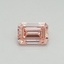 0.31 Ct. Fancy Intense Pink Emerald Lab Grown Diamond
