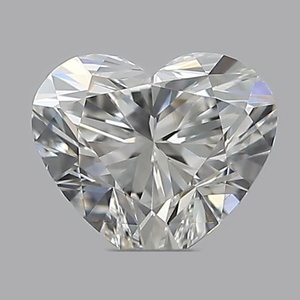 Heart diamond — real photo