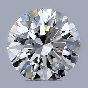 Round diamond — real photo