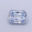 1.34 Ct. Fancy Light Blue Radiant Lab Grown Diamond