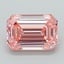 1.26 Ct. Fancy Intense Pink Emerald Lab Grown Diamond