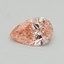 0.39 Ct. Fancy Vivid Pink Pear Lab Grown Diamond