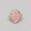 0.35 Ct. Fancy Intense Pink Cushion Lab Grown Diamond