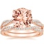 14KR Morganite Petite Luxe Twisted Vine Bridal Set (1/2 ct. tw.), smalltop view