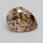 1.05 Ct. Fancy  Brown Pear Lab Grown Diamond