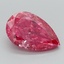 1.66 Ct. Fancy Vivid Pink Pear Lab Grown Diamond