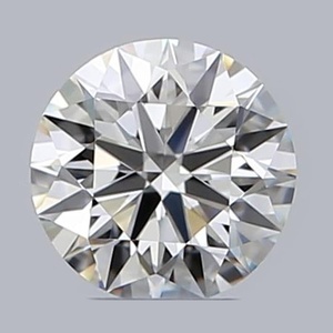 Round diamond — real photo
