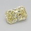0.42 Ct. Fancy Intense Yellow Radiant Lab Grown Diamond
