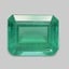 9.8x8.0mm  Green  Emerald   Emerald