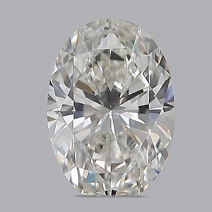 Oval diamond — real photo