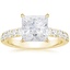 18K Yellow Gold Anthology Half-Coverage Diamond Ring (1/2 ct. tw.), smalltop view