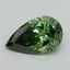 1.01 Ct. Fancy Vivid Pacific Green Pear Lab Grown Diamond