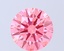 2.59 Ct. Fancy Vivid Pink Round Lab Grown Diamond