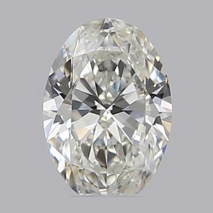 Oval diamond — real photo