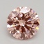 2.56 Ct. Fancy Intense Pink Round Lab Grown Diamond