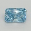 1.98 Ct. Fancy Vivid Blue Radiant Lab Grown Diamond