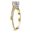 The Colard Ring, smalltop view on a hand