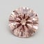 2.03 Ct. Fancy Intense Pink Round Lab Grown Diamond