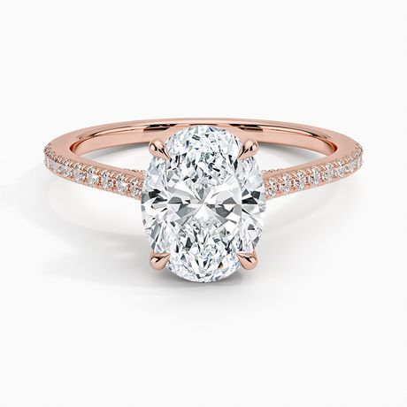 14K Rose Gold Luxe Dawn Diamond Ring