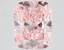 10.26 Ct. Fancy Vivid Pink Cushion Lab Grown Diamond