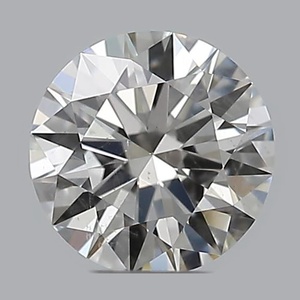 Round diamond — real photo