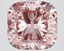 5.03 Ct. Fancy Intense Pink Cushion Lab Grown Diamond