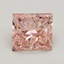 3.00 Ct. Fancy Intense Pink Princess Lab Grown Diamond